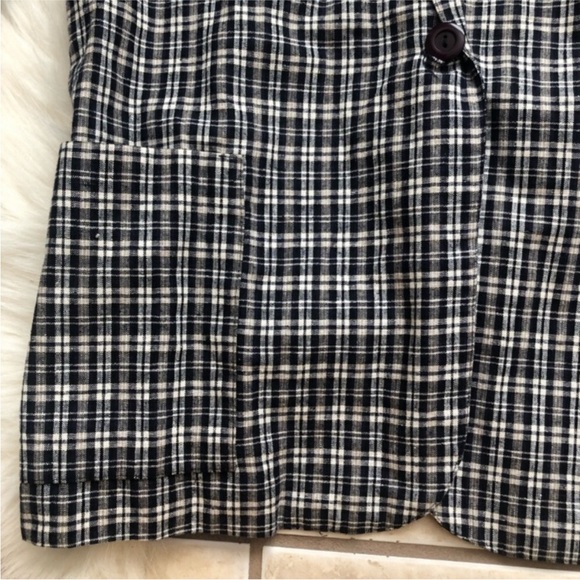 Vintage Plaid Blazer - Picture 3 of 6